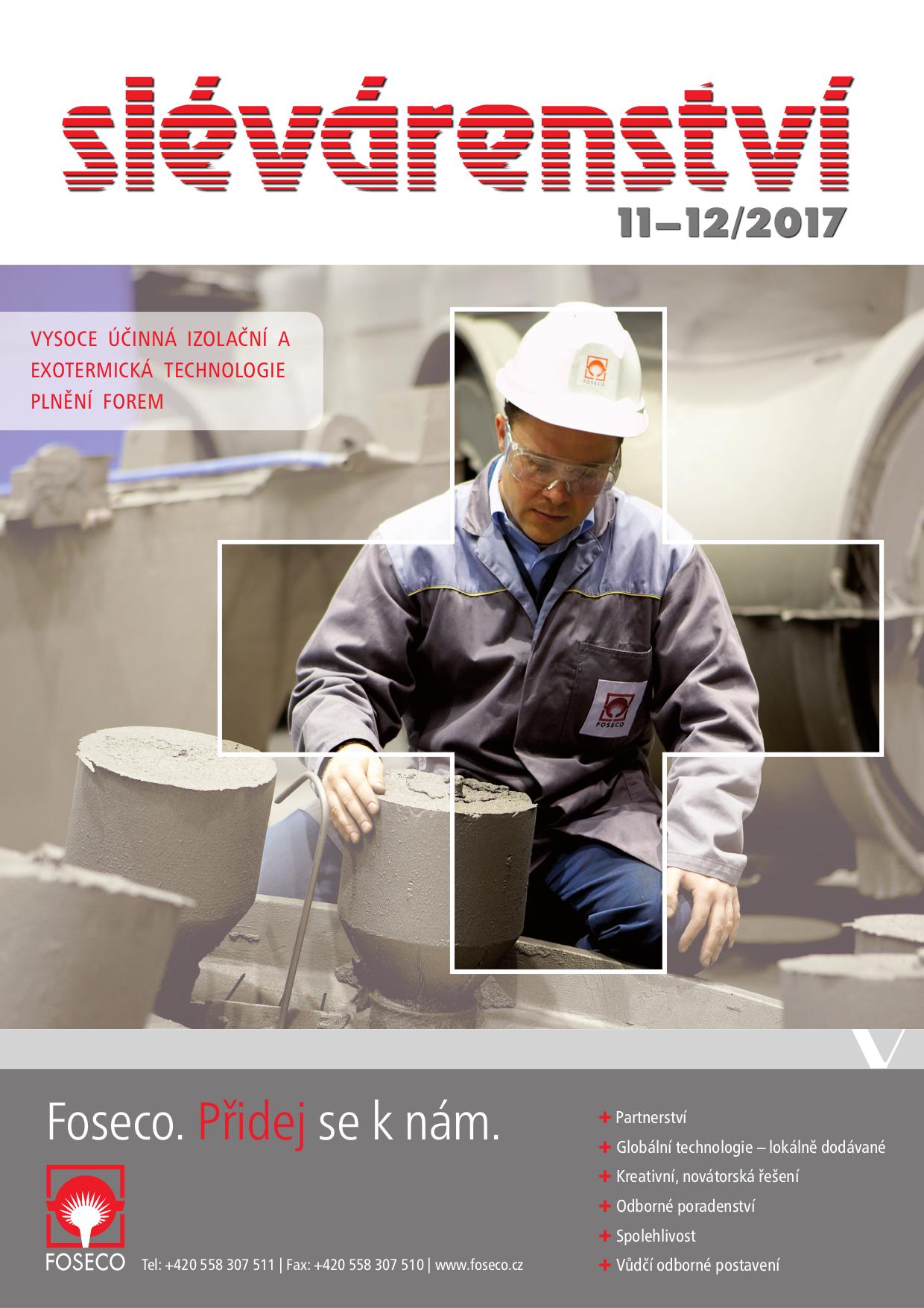 Slévárenství 11 - 12/2017