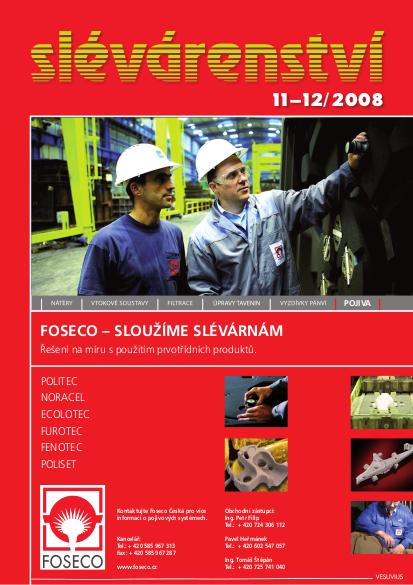 Slévárenství 11 - 12/2008
