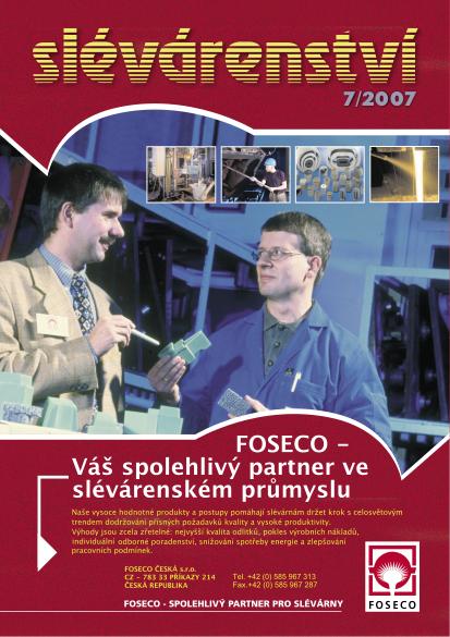 Slévárenství 07/2007