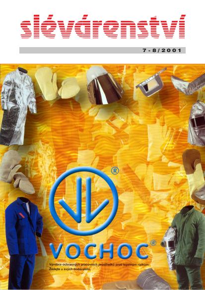 Slévárenství 07 - 08/2001