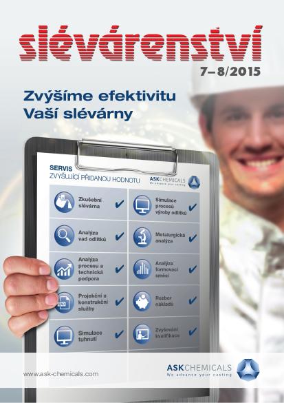 Slévárenství 07 - 08/2015